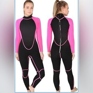 Full Mens Womens Wetsuit 3mm Neoprene Diving Scuba Swimming Thermal Wet Suits